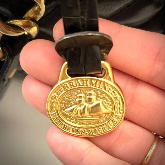 25th Anniversary Edition Black Brahmin Quilted Leather Handbag - Picture 12 of 12